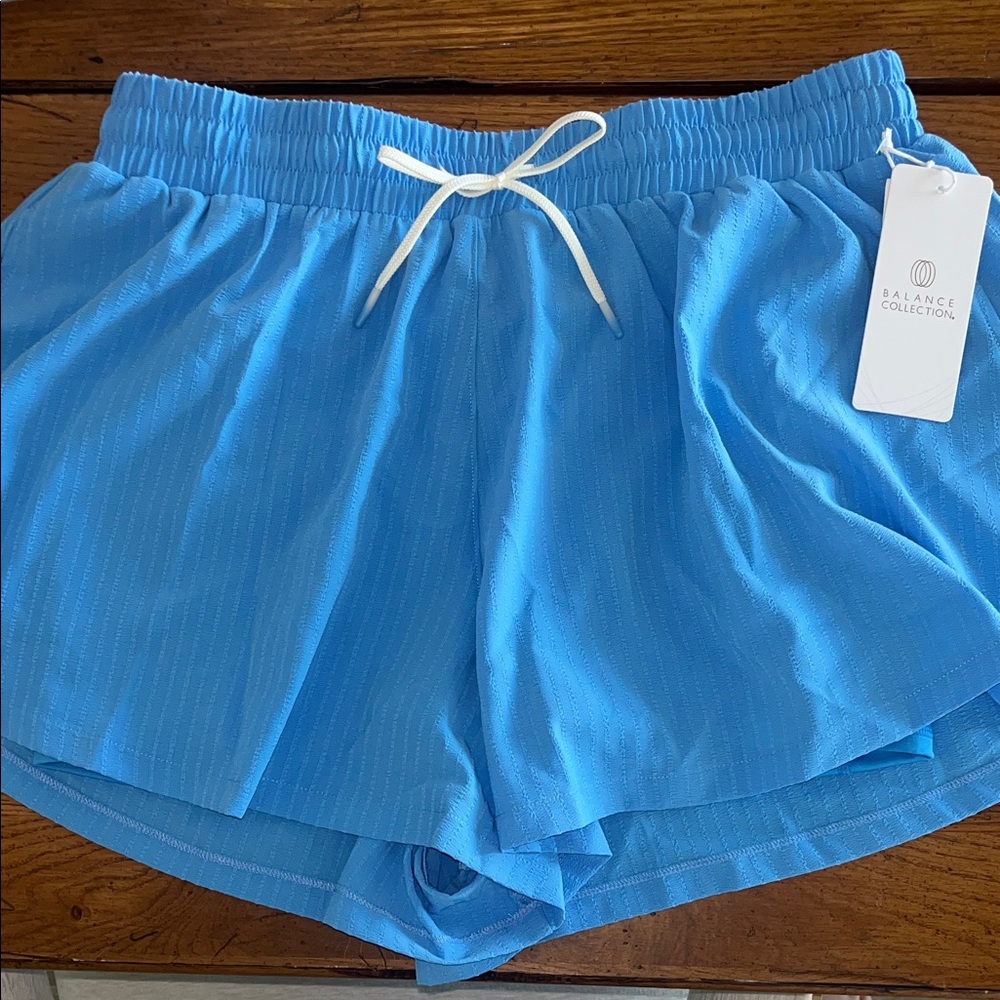 Balance Collection Women's Athletic Blue Shorts